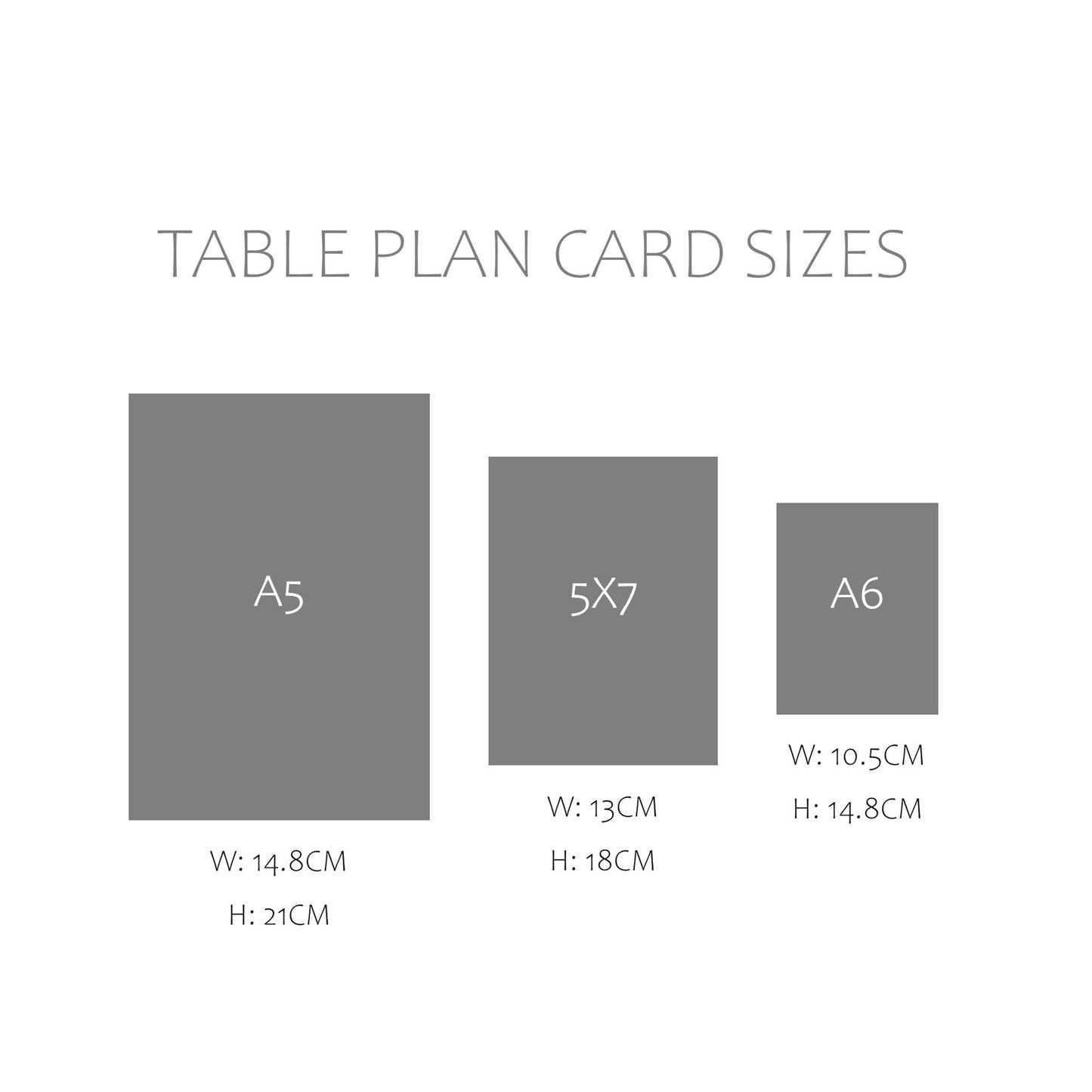 Blush Confetti Wedding Table Plan Seating Hanging Cards - 3 Sizes Available