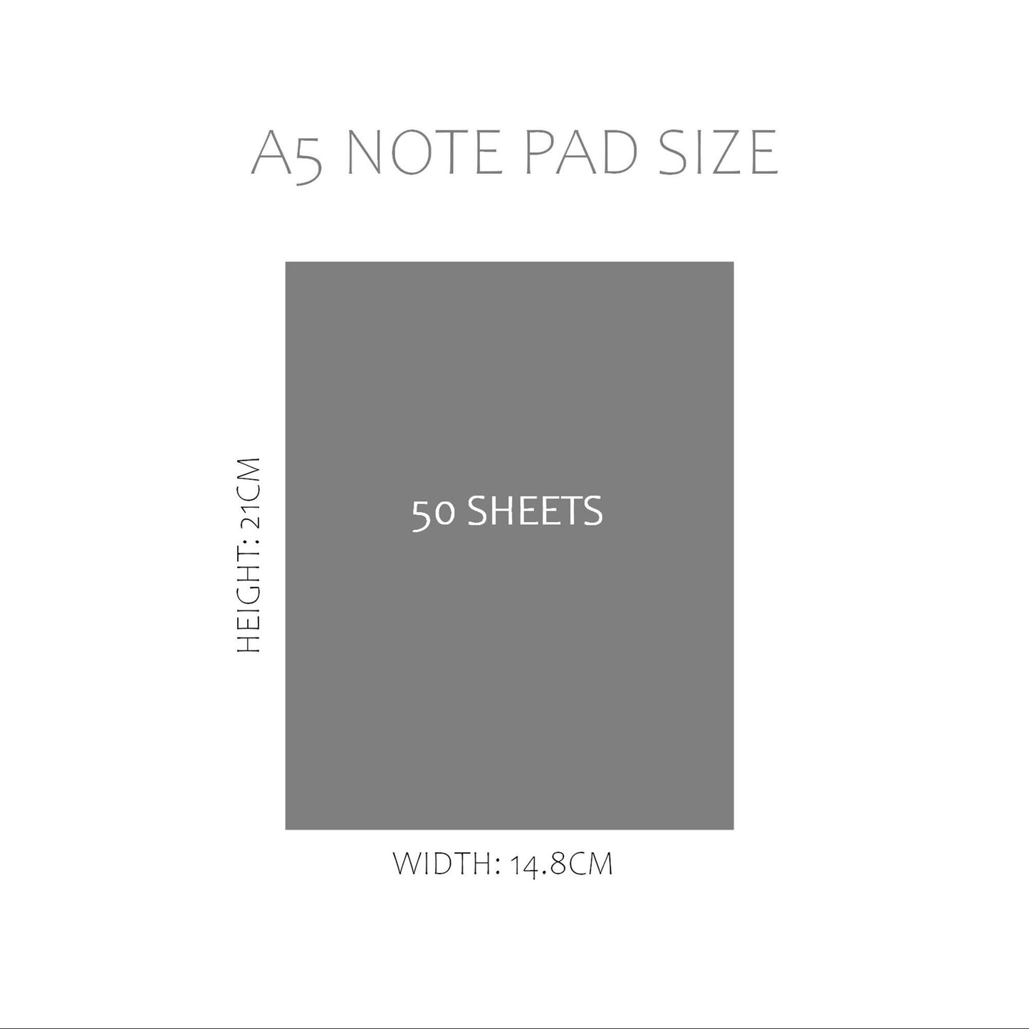 Personalised Planner, Daily Schedule, A5 with 50 undated tear off pages, Floral Bee Productivity Organiser - PMPrinted