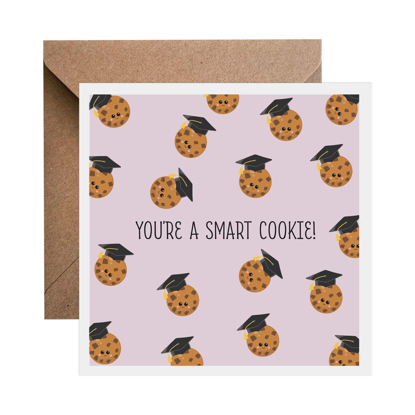 You're One Smart Cookie! - Funny Congratulations Card, Graduation, Well Done, New Job, Exam Results. - PMPrinted