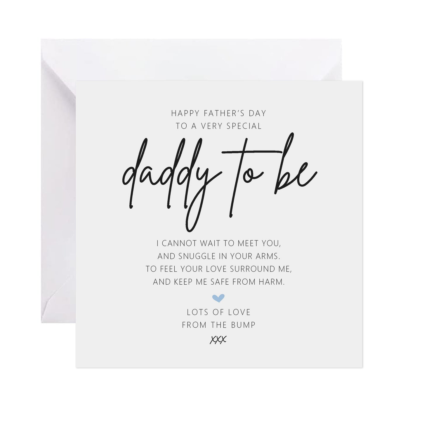 Daddy To Be Father's Day Card - I Cannot Wait To Meet You