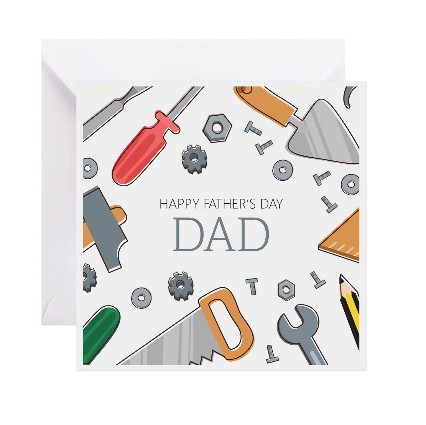 Dad DIY Tools - Father's Day Card