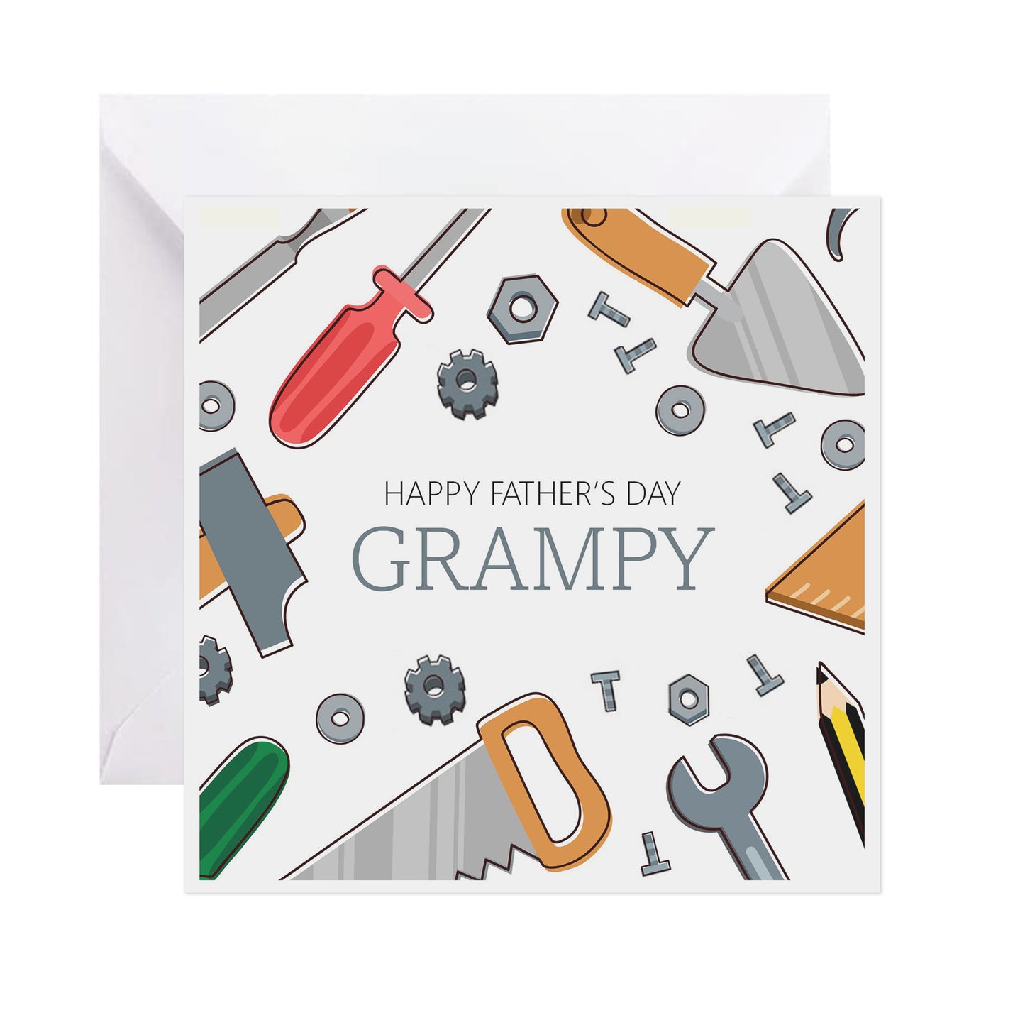Grampy DIY Tools - Father's Day Card