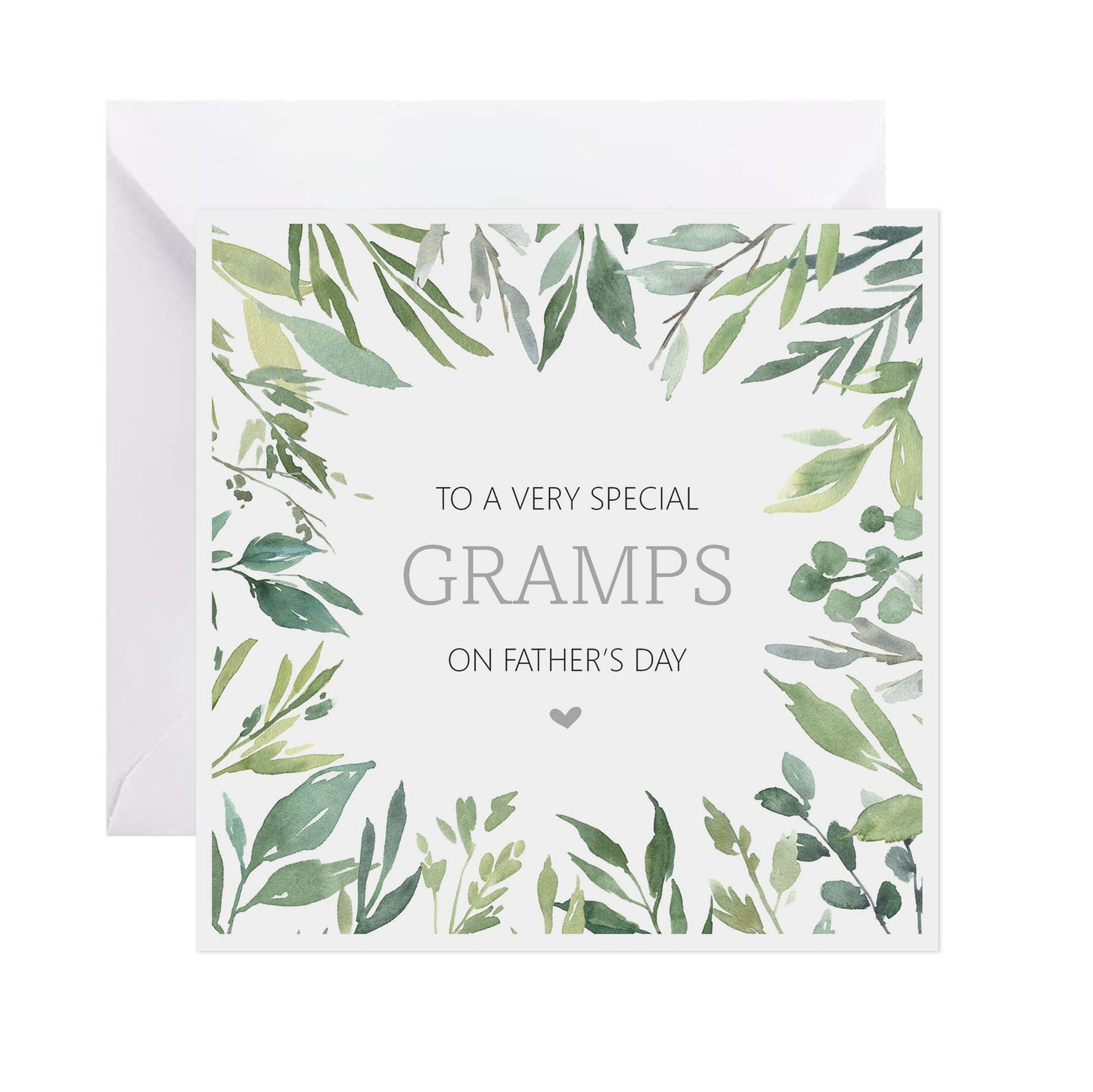 Gramps Classic Greenery Father's Day Card