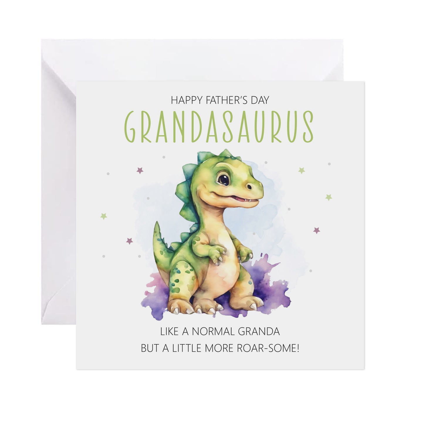 Roarsome Granda Dinosaur Father's Day Card