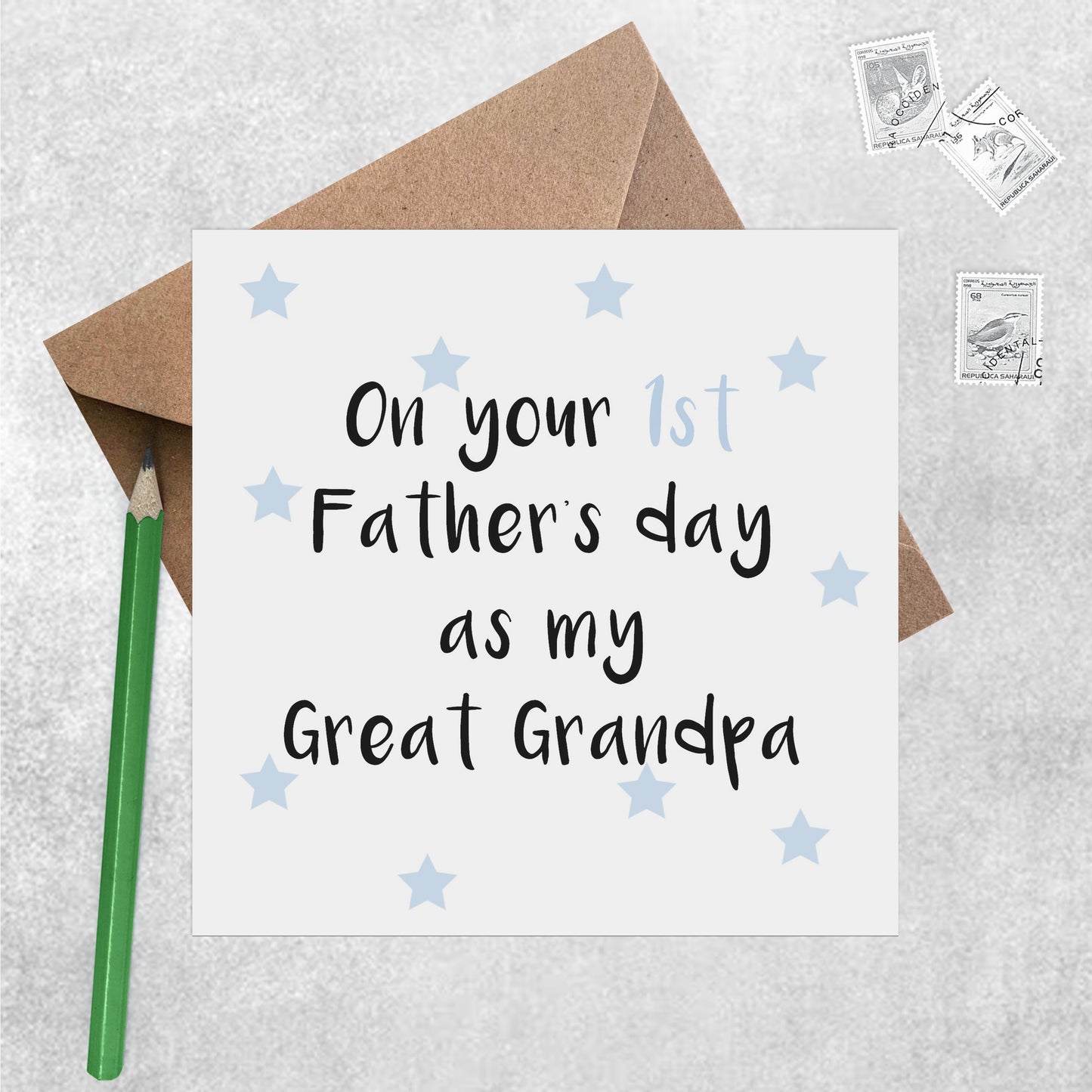 On Your 1st Father's Day Card - Lots Of Relations