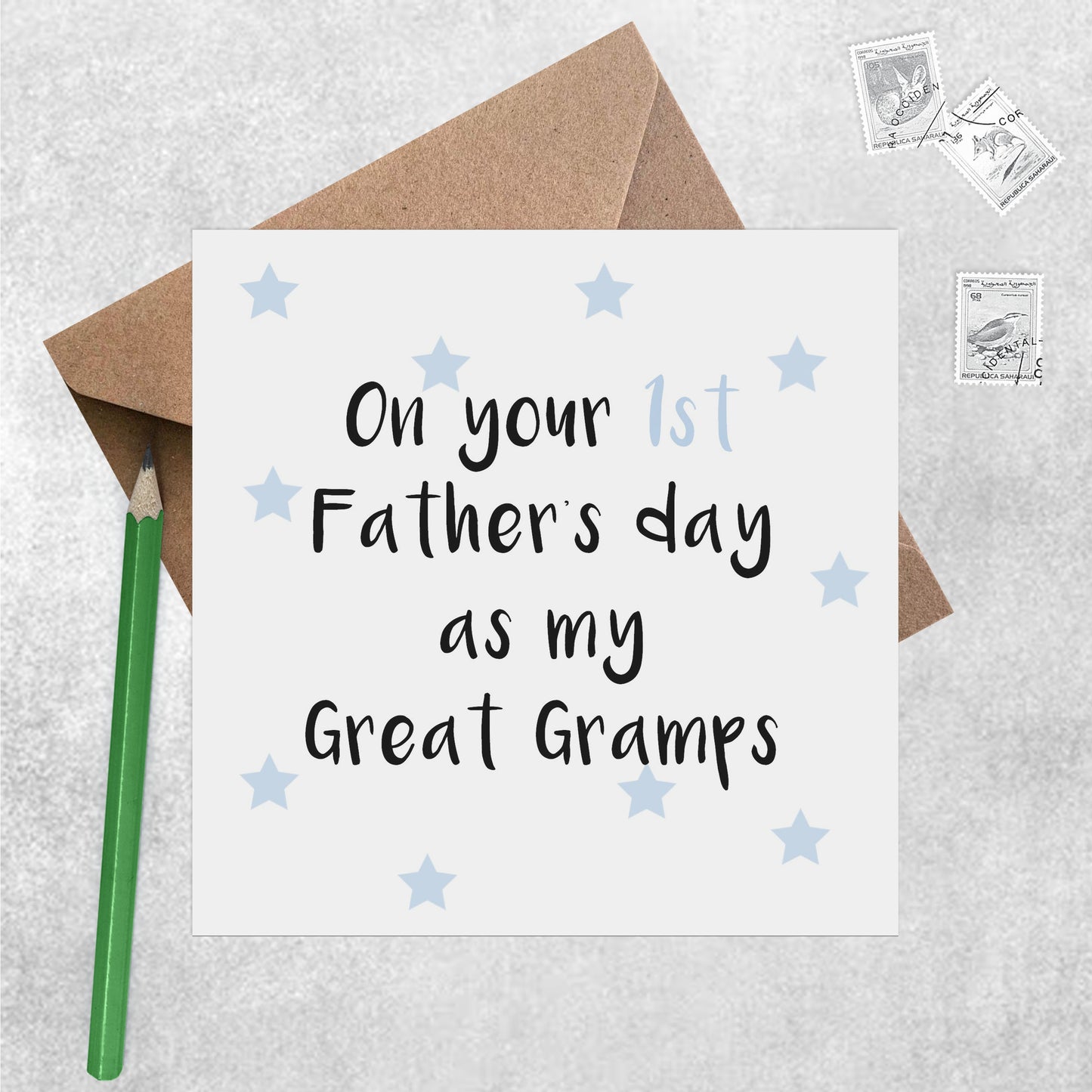 On Your 1st Father's Day Card - Lots Of Relations