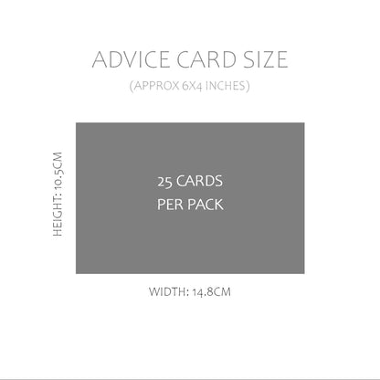 Date Night Advice Cards - Greenery