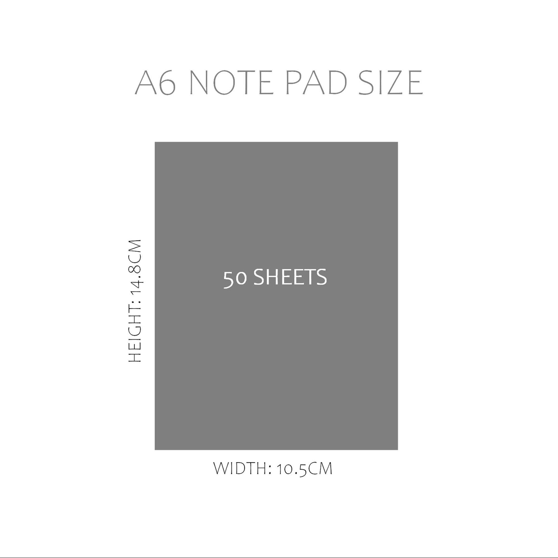 Moan & Move On A6 Notepad - Get Those Frustrations Out Of Your Mind