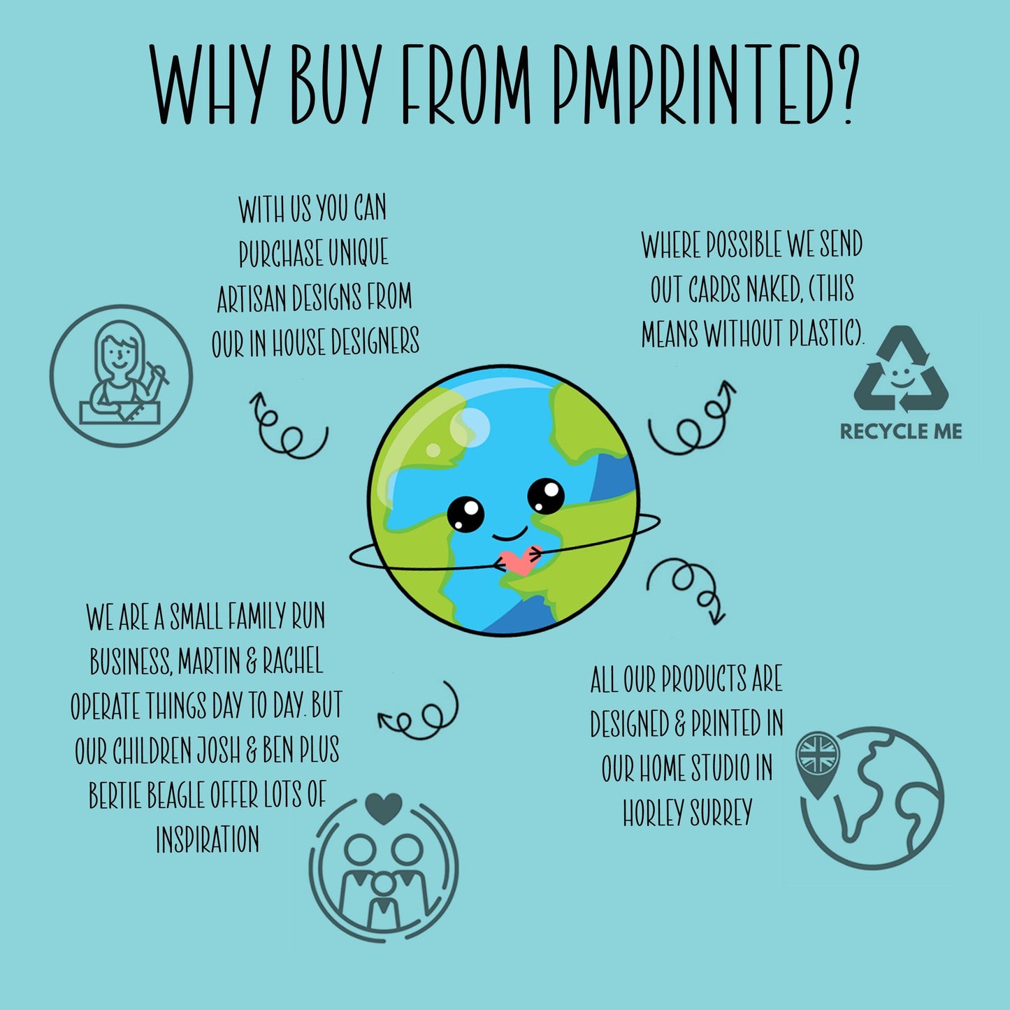 Daughter Christmas Card, Gold Bauble Design - PMPrinted