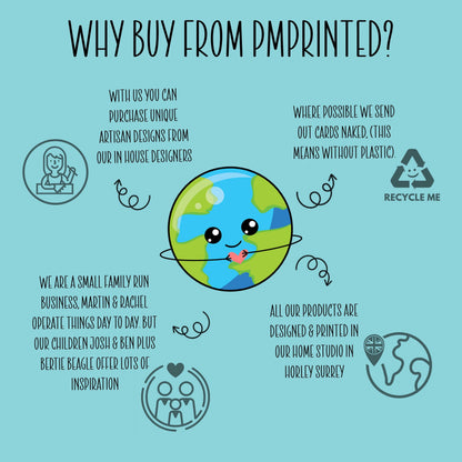 Daughter Christmas Card, Gold Bauble Design - PMPrinted