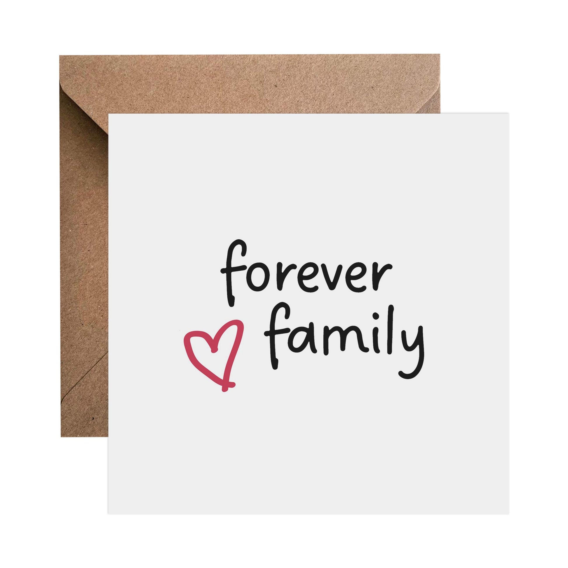 Forever Family - Adoption Card - PMPrinted