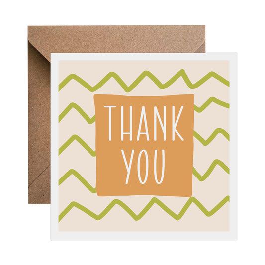 Thank You - Rainbow Appreciation Card, Teacher, Colleague, Support Card - PMPrinted