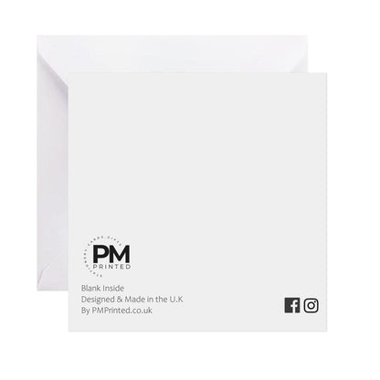 Son On Your Wedding Day Card, Silver 6x6 Inches With A White Envelope