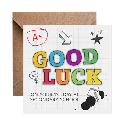 1st Day At Secondary School - Perfect For Year 7 Child - PMPrinted