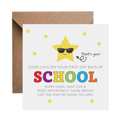 Back To School - Work Hard, Have Fun & Shine Bright - PMPrinted