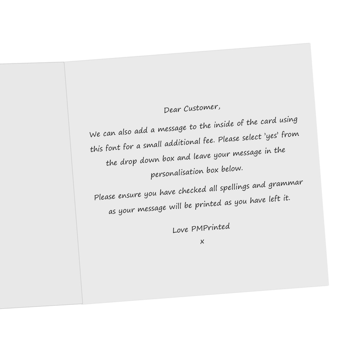 Boyfriend 5th Anniversary card, To My Boyfriend On Our Fifth Anniversary, Simple Elegant Anniversary Card - PMPrinted