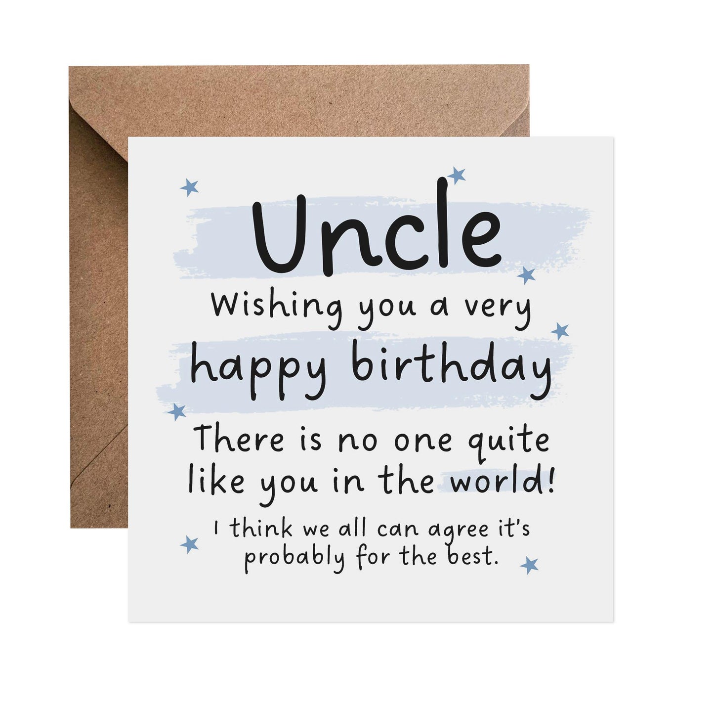Uncle Funny Birthday Card - No One Like You - PMPrinted