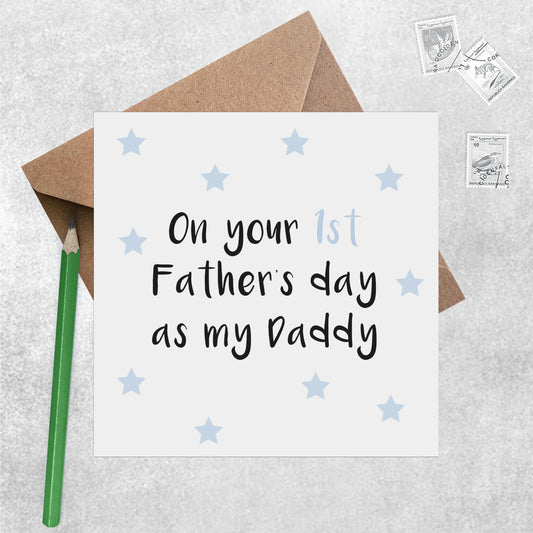On Your 1st Father's Day Card - Lots Of Realtions
