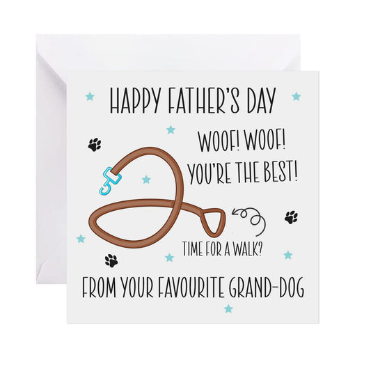 From Your Grand-Dog - Father's Day Card