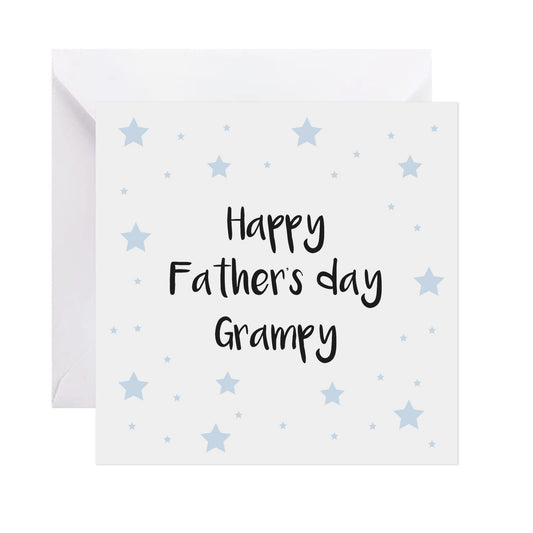 Grampy Star Father's day card