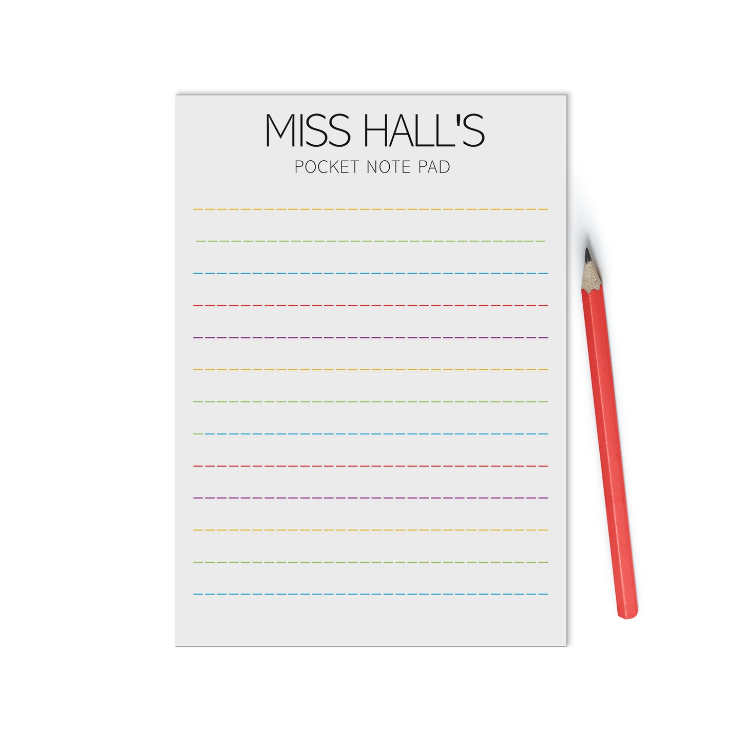 A6 Teacher Pocket Notepad