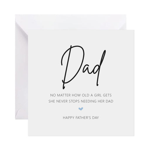 Dad From Daughter - Father's Day Card