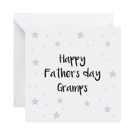 Gramps Star Father's Day Card
