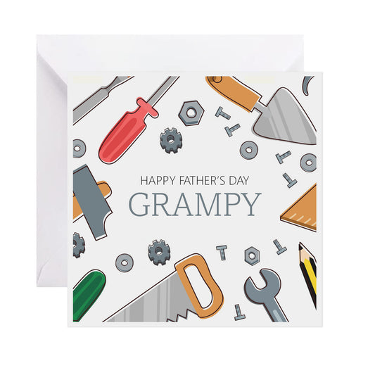 Grampy DIY Tools - Father's Day Card