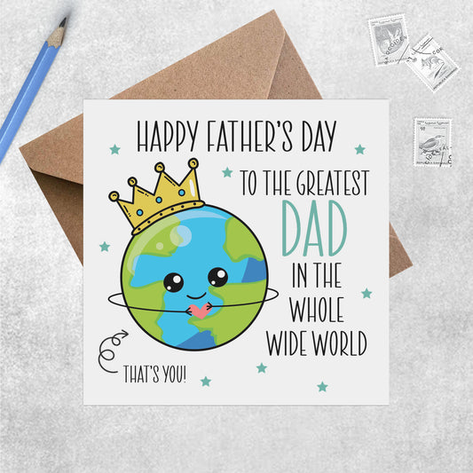 World's Greatest Father's Day Card - Lots of Relations