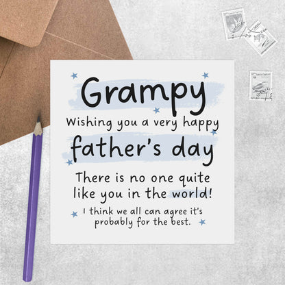 No One Quite Like You Father's Day Card - Lots Of Relations