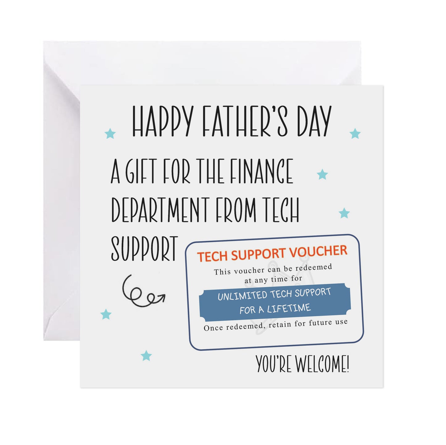 From Your Tech Support - Father's Day Card