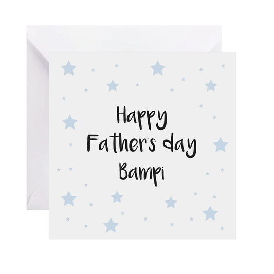 Bampi Star Father's Day Card