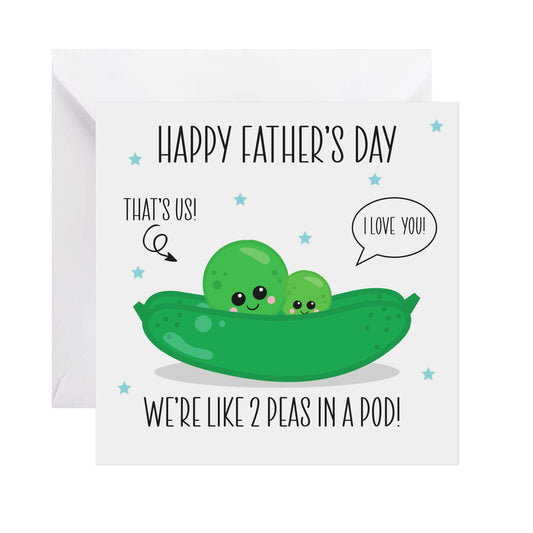 2 Peas In A Pod - Father's Day Card