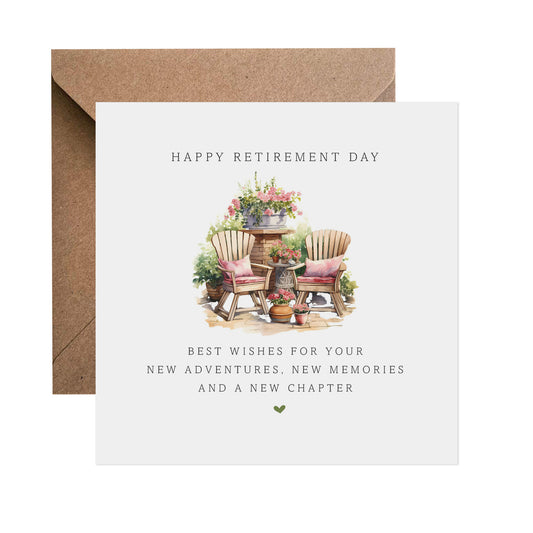 New Adventures - Retirement Card