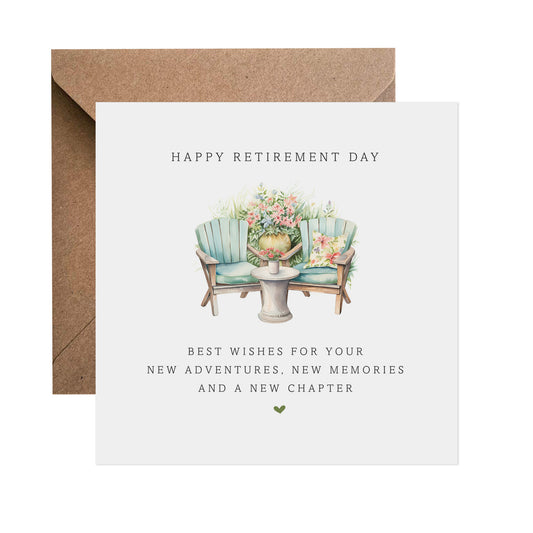 Adventures Await - Retirement Card