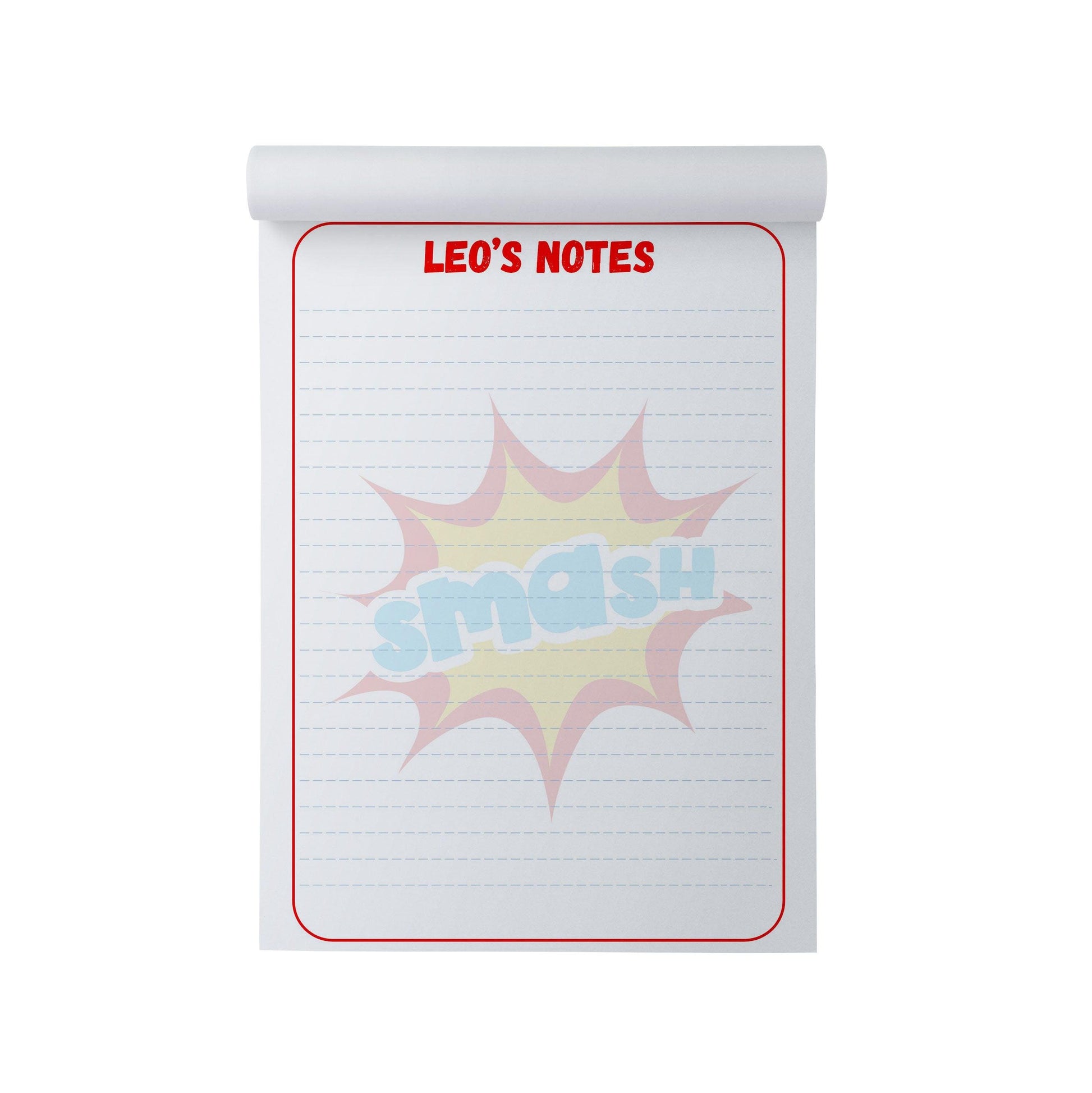  Superhero Personalised Note Pad, A5 With 50 Tear-off Sheets by PMPRINTED 