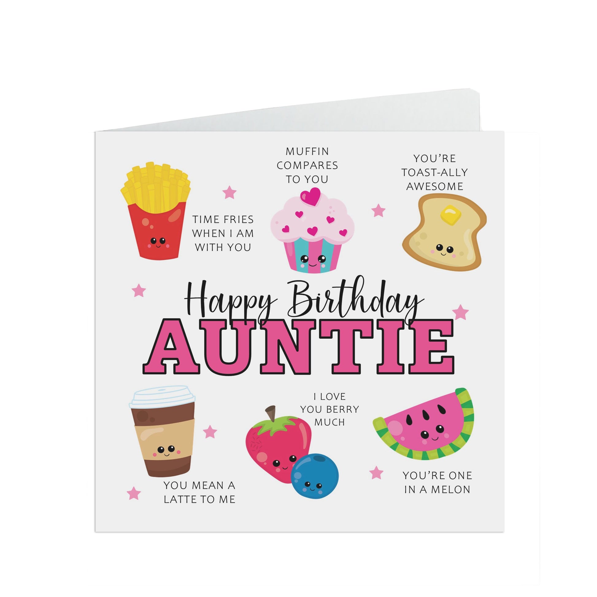 Auntie Birthday Card - Funny Auntie Pun Birthday Card