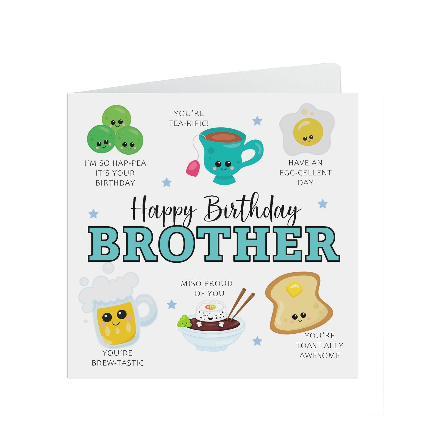 Brother Birthday Card - Funny Brother Pun Birthday Card